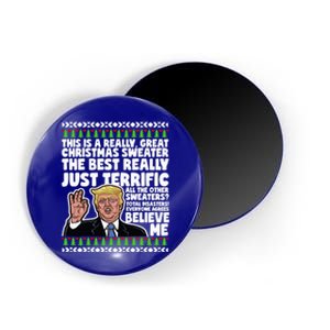 Funny Donald Trump Ugly Christmas Parody Speech Funny Gift Magnet