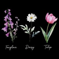 Foxglove Daisy Tulip Floral  Impact Tech Backpack