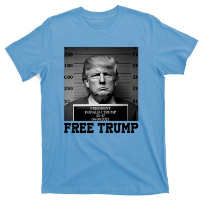 Free Donald Trump Mug Shot T-Shirt