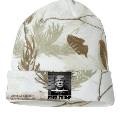 Free Donald Trump Mug Shot Kati Licensed 12" Camo Beanie