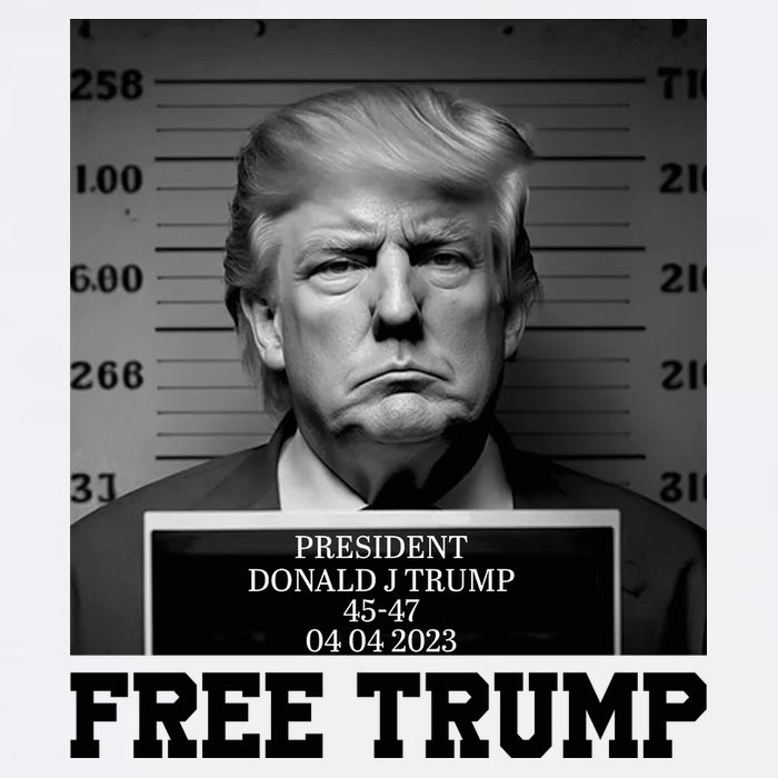 Free Donald Trump Mug Shot Womens Tank Top