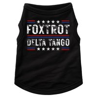 Foxtrots Delta Tangos Foxtrots Deltas Tangos US Flag Doggie Tank