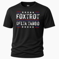 Foxtrots Delta Tangos Foxtrots Deltas Tangos US Flag Performance Shirt