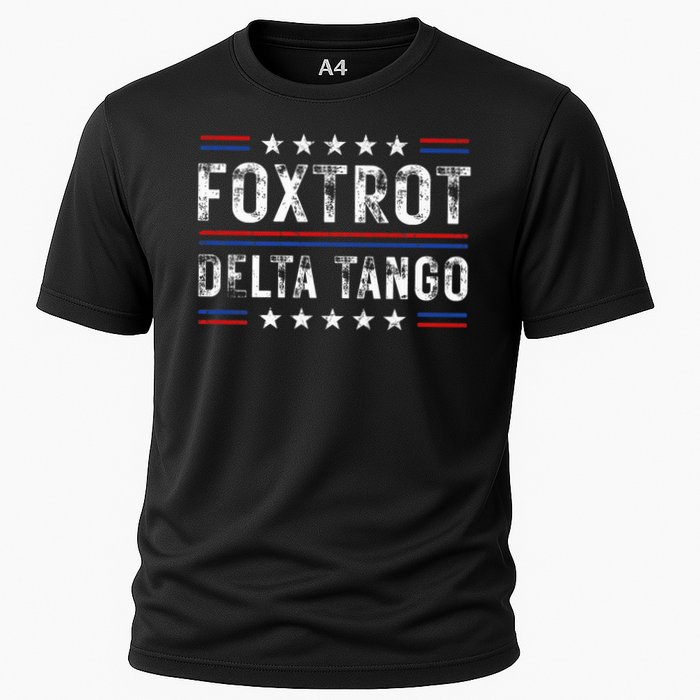 Foxtrots Delta Tangos Foxtrots Deltas Tangos US Flag Performance Shirt