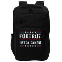 Foxtrots Delta Tangos Foxtrots Deltas Tangos US Flag Impact Tech Backpack