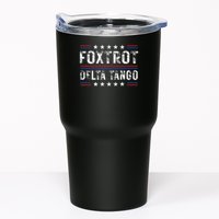 Foxtrots Delta Tangos Foxtrots Deltas Tangos US Flag Tumbler