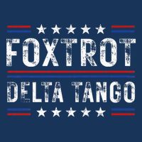 Foxtrots Delta Tangos Foxtrots Deltas Tangos US Flag Infant Baby Jersey Bodysuit