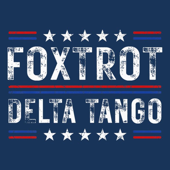 Foxtrots Delta Tangos Foxtrots Deltas Tangos US Flag Infant Baby Jersey Bodysuit