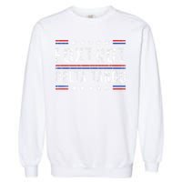 Foxtrots Delta Tangos Foxtrots Deltas Tangos US Flag Garment-Dyed Sweatshirt