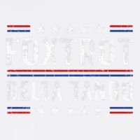 Foxtrots Delta Tangos Foxtrots Deltas Tangos US Flag Garment-Dyed Sweatshirt