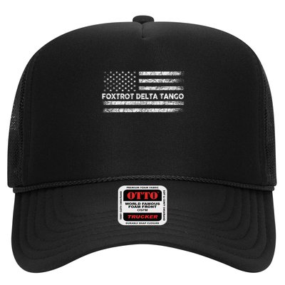 Foxtrots Delta Tangos US Flag Foxtrots Deltas Tangos Trucker Hat
