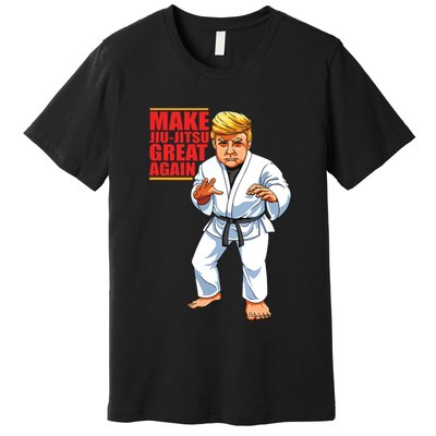 Funny Donald Trump Republican Jiujitsu And Bjj Gift Premium T-Shirt
