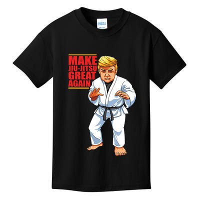 Funny Donald Trump Republican Jiujitsu And Bjj Gift Kids T-Shirt