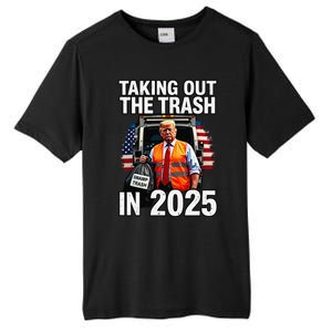 Funny Donald Trump Taking Out The Trash In 2025 Presidential Tall Fusion ChromaSoft Performance T-Shirt