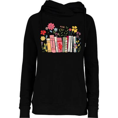 Foxtrot Delta Tango Women Book Loves Retro Funny  Womens Funnel Neck Pullover Hood