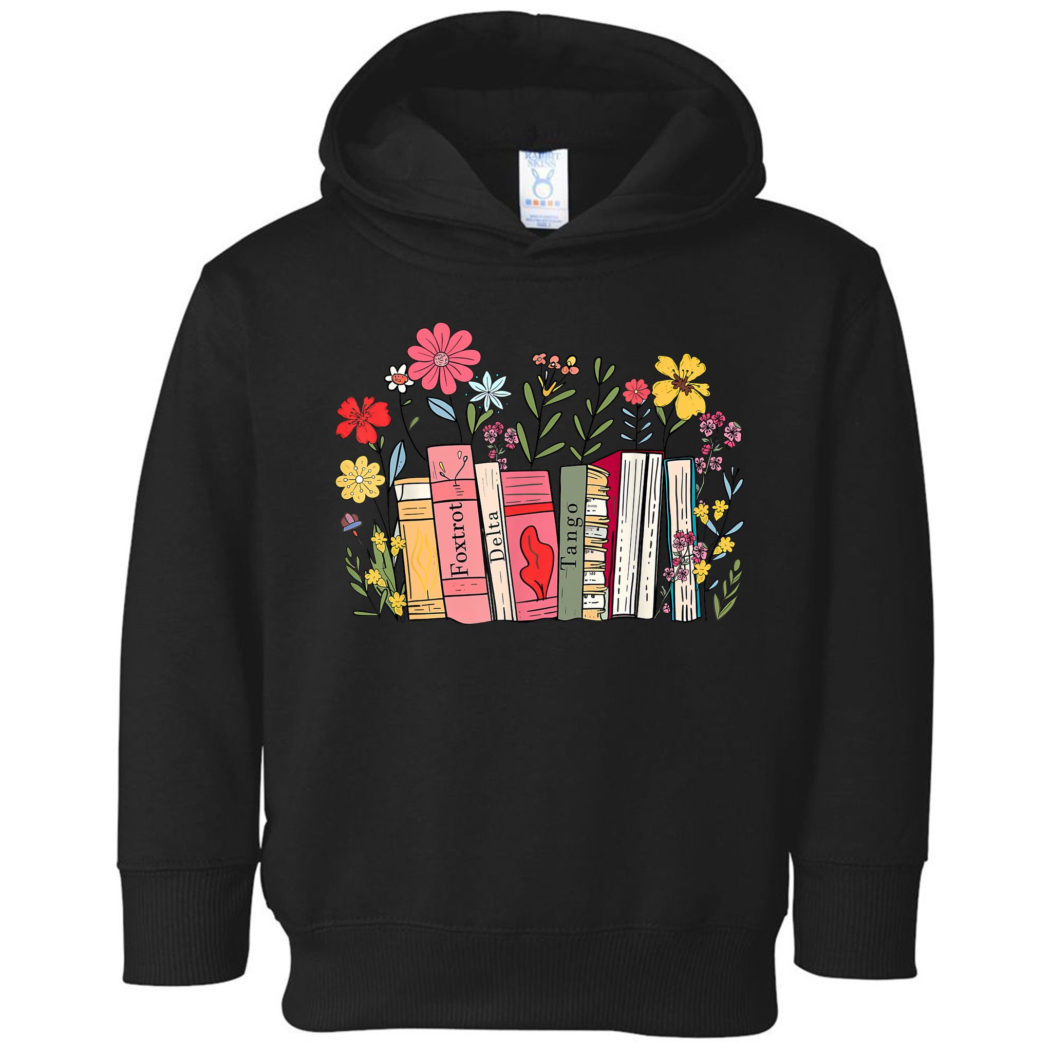 Foxtrot Delta Tango Women Book Loves Retro Funny  Toddler Hoodie