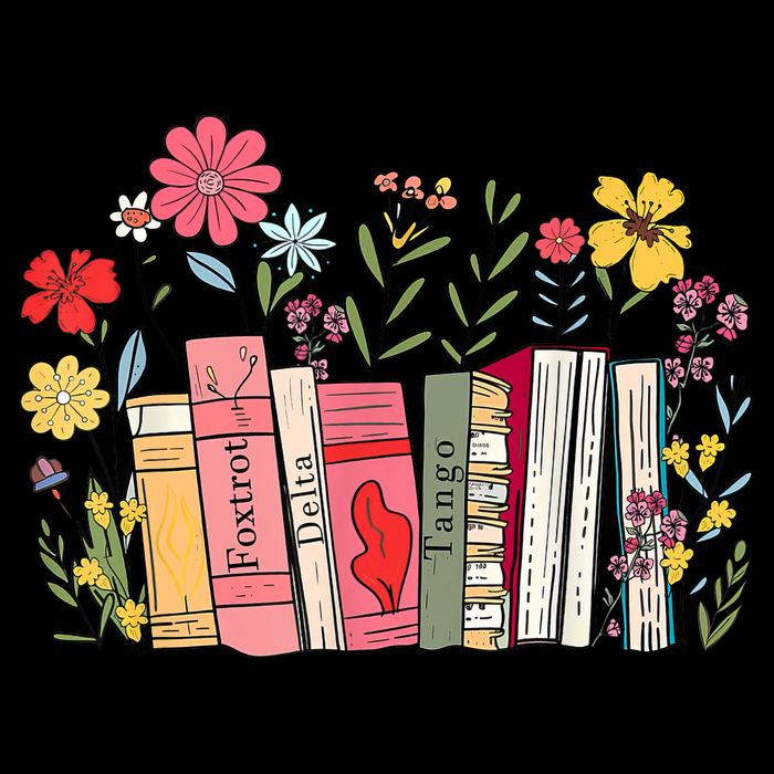 Foxtrot Delta Tango Women Book Loves Retro Funny  Zip Tote Bag