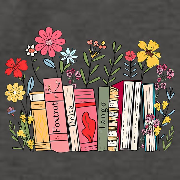 Foxtrot Delta Tango Women Book Loves Retro Funny  Vector Backpack