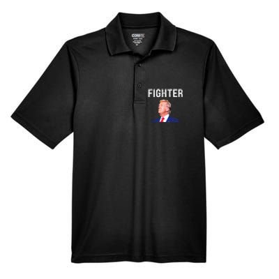 Fighter Donald Trump 2024 Men's Origin Performance Pique Polo