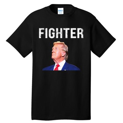 Fighter Donald Trump 2024 Tall T-Shirt