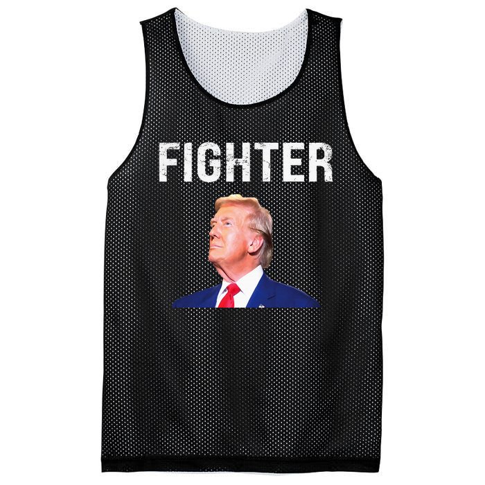 Fighter Donald Trump 2024 Mesh Reversible Basketball Jersey Tank