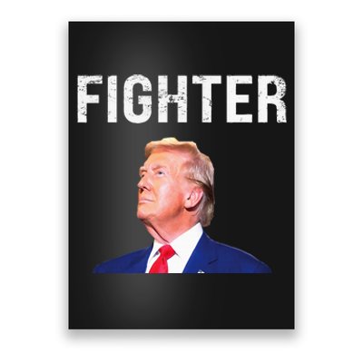 Fighter Donald Trump 2024 Poster