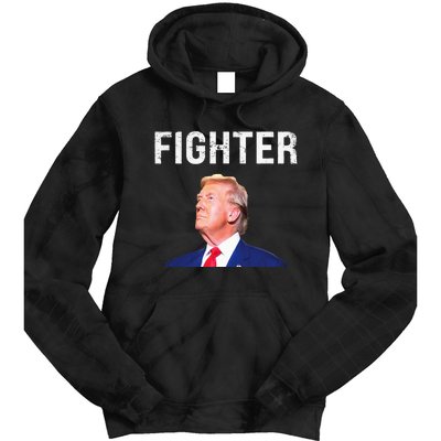 Fighter Donald Trump 2024 Tie Dye Hoodie