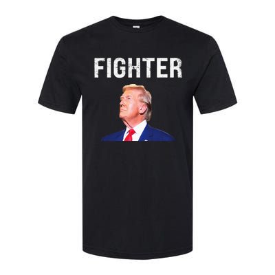 Fighter Donald Trump 2024 Softstyle CVC T-Shirt