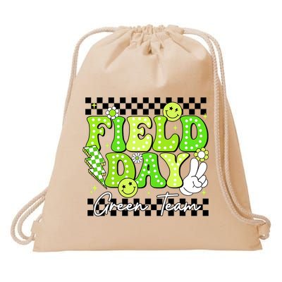 Field Day Trip Green Team Color Game Competition  Drawstring Bag