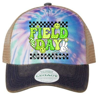 Field Day Trip Green Team Color Game Competition  Legacy Tie Dye Trucker Hat
