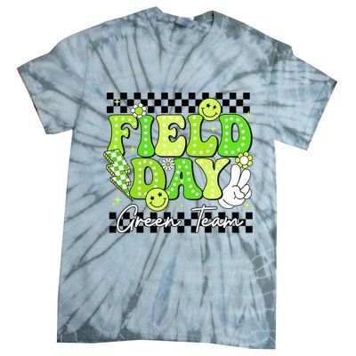 Field Day Trip Green Team Color Game Competition  Tie-Dye T-Shirt