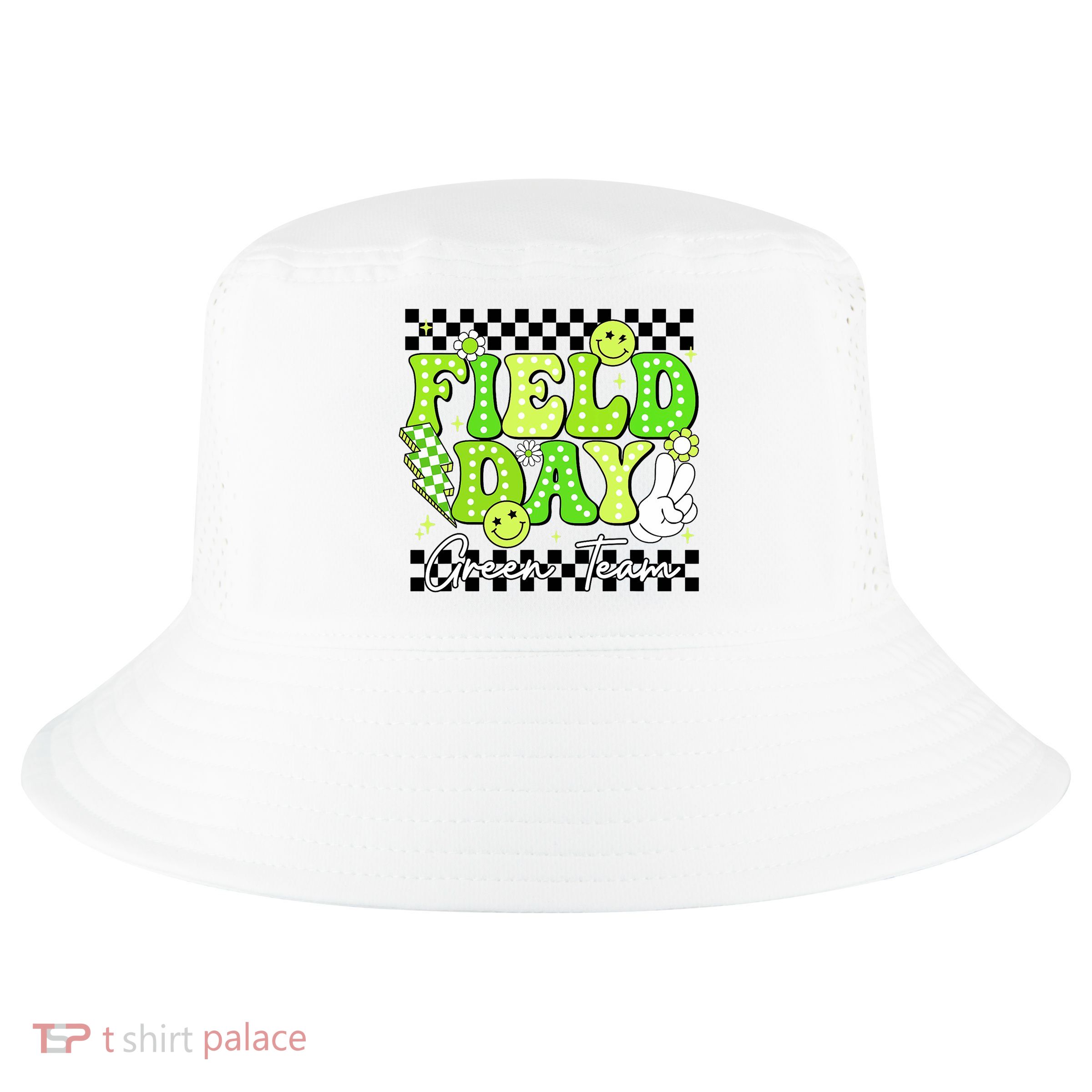 Field Day Trip Green Team Color Game Competition  Cool Comfort Performance Bucket Hat