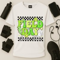 Field Day Trip Green Team Color Game Competition  Performance Shirt