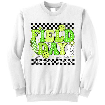 Field Day Trip Green Team Color Game Competition  Sweatshirt