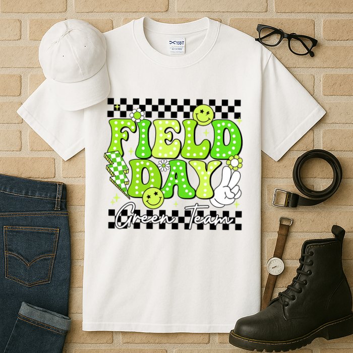 Field Day Trip Green Team Color Game Competition  Tall T-Shirt