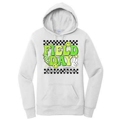 Field Day Trip Green Team Color Game Competition  Women's Pullover Hoodie