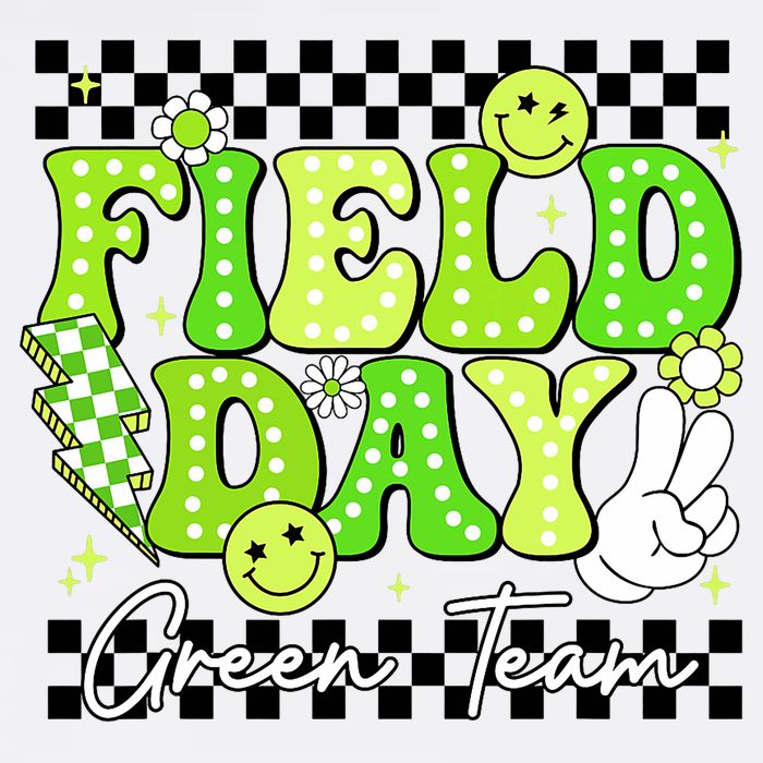 Field Day Trip Green Team Color Game Competition  Magnet
