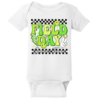Field Day Trip Green Team Color Game Competition  Baby Bodysuit