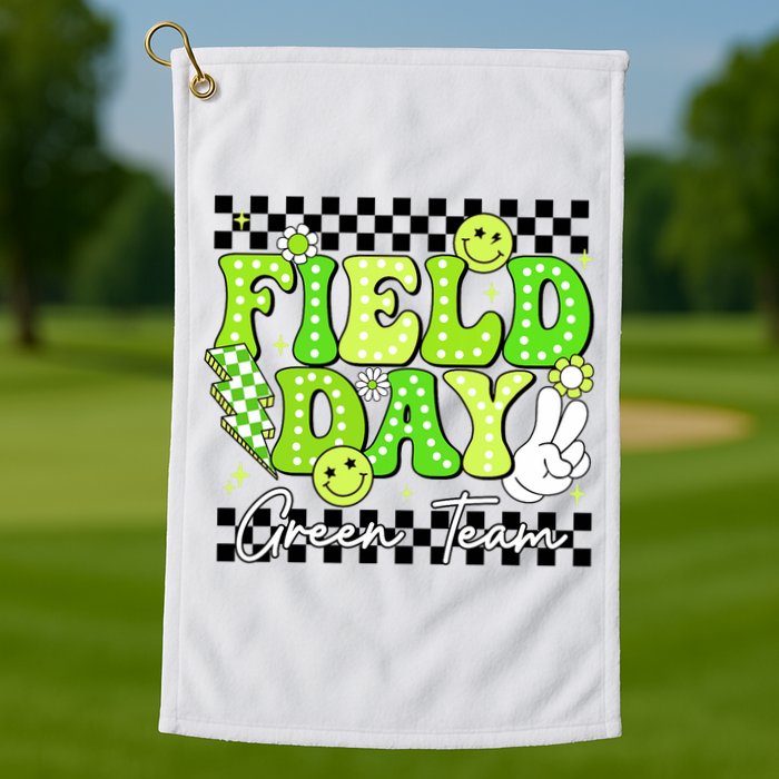 Field Day Trip Green Team Color Game Competition  Golf Towel