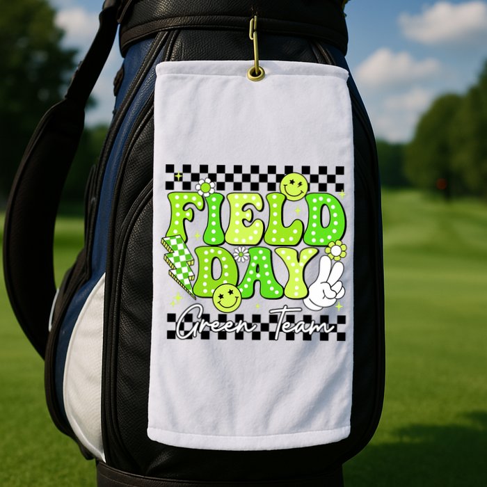 Field Day Trip Green Team Color Game Competition  Golf Towel