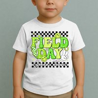 Field Day Trip Green Team Color Game Competition  Toddler T-Shirt