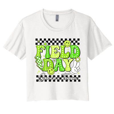 Field Day Trip Green Team Color Game Competition  Crop Top