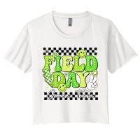 Field Day Trip Green Team Color Game Competition  Crop Top