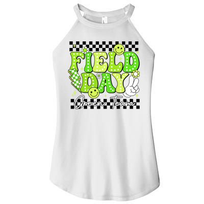 Field Day Trip Green Team Color Game Competition  Women's Perfect Tri Rocker Tank