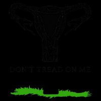 Feminist Don’T Tread On Me Uterus Don’T Tread On Me Uterus 16oz Travel Tumbler