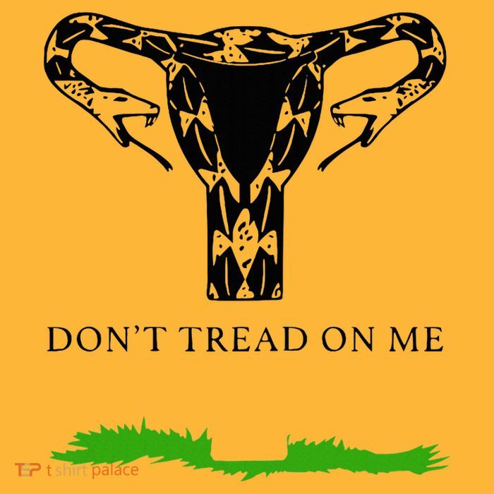 Feminist Don’T Tread On Me Uterus Don’T Tread On Me Uterus Pom Pom 12in Knit Beanie