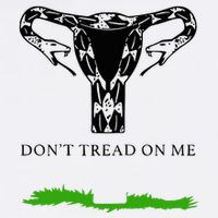 Feminist Don’T Tread On Me Uterus Don’T Tread On Me Uterus Garment-Dyed Sweatshirt