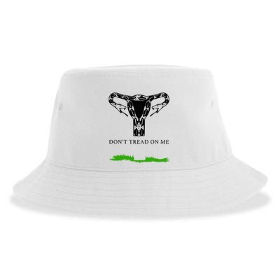 Feminist Don’T Tread On Me Uterus Don’T Tread On Me Uterus Sustainable Bucket Hat