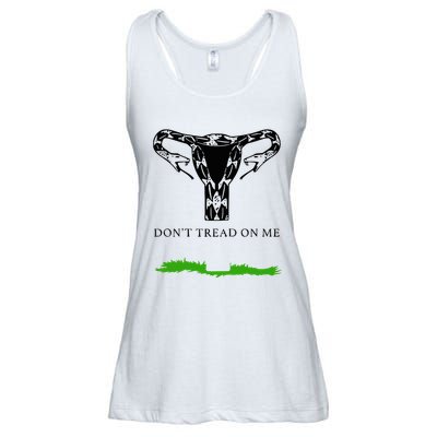 Feminist Don’T Tread On Me Uterus Don’T Tread On Me Uterus Ladies Essential Flowy Tank