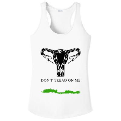 Feminist Don’T Tread On Me Uterus Don’T Tread On Me Uterus Ladies PosiCharge Competitor Racerback Tank